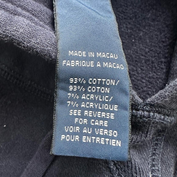 Ralph Lauren navy sweatshirt poncho - Picture 10 of 10